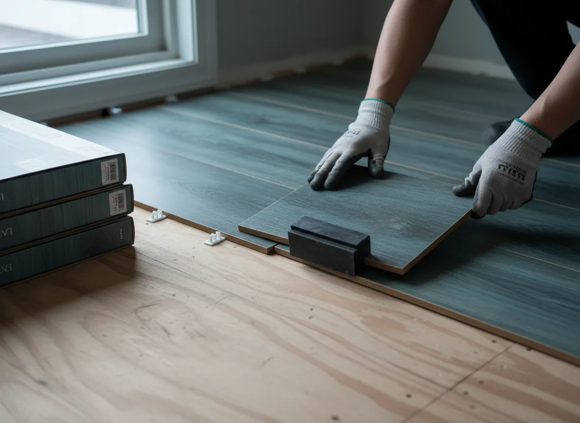Luxury Vinyl Plank Installation company in Olmsted, IL
